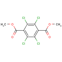 Chlorthal-dimethyl formula graphical representation