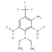 Dinitramine formula graphical representation