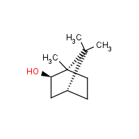 (-)-Borneol formula graphical representation