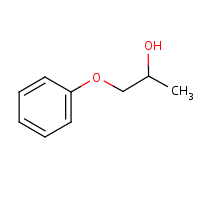 Propylene phenoxetol formula graphical representation