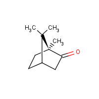 L-Camphor formula graphical representation