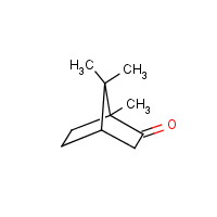 D-Camphor formula graphical representation