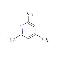 2,4,6-Collidine formula graphical representation