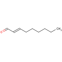 2-Nonenal, (E)- formula graphical representation