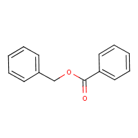 Benzyl benzoate formula graphical representation