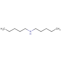 Di-n-pentylamine formula graphical representation